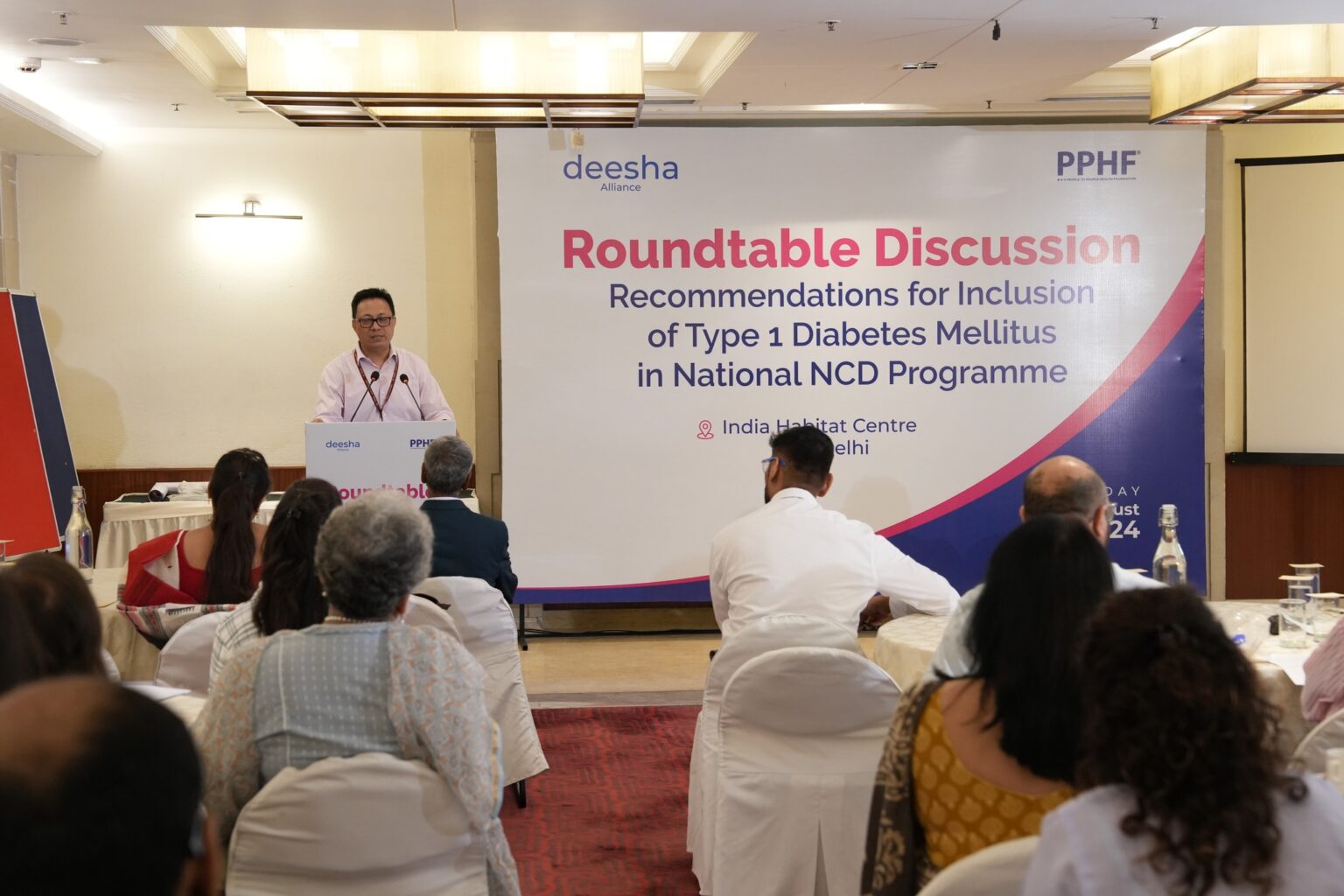 Roundtable discussion on T1DM organised - PPHF