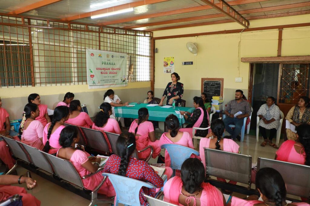 Training on Non-Communicable Diseases Conducted for ASHAs at Doddatumkur PHC